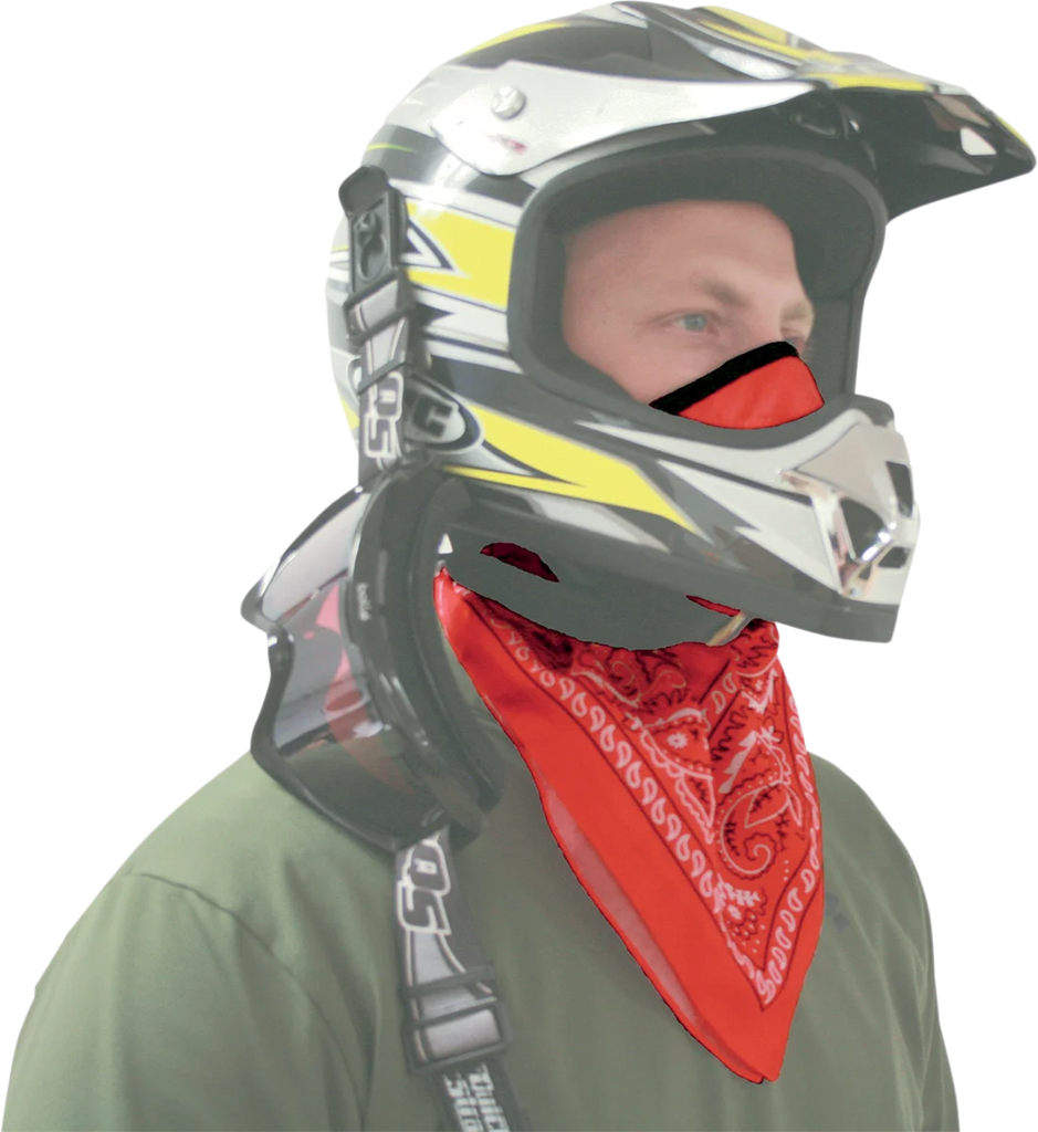 ATV-TEK Bandana Dust Mask - Red BDMRED - Additional View 5