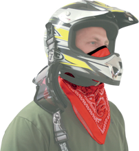 Load image into Gallery viewer, ATV-TEK Bandana Dust Mask - Red BDMRED - Additional View 5