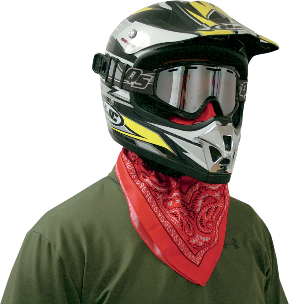 ATV-TEK Bandana Dust Mask - Red BDMRED - Additional View 6