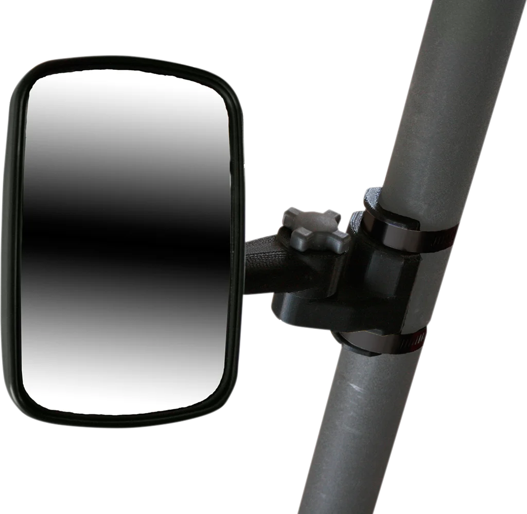 ATV-TEK Mirror - Clearview - Side View - Breakaway - Rectangle - Black UTVMIR1 - Main Product View