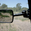 Load image into Gallery viewer, ATV-TEK Mirror - Clearview - Side View - Breakaway - Rectangle - Black UTVMIR1 - Back View