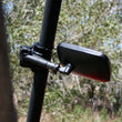 Load image into Gallery viewer, ATV-TEK Mirror - Clearview - Side View - Breakaway - Rectangle - Black UTVMIR1 - Installation View