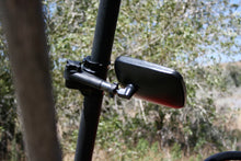 Load image into Gallery viewer, ATV-TEK Mirror - Clearview - Side View - Breakaway - Rectangle - Black UTVMIR1 - Installation View