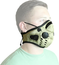 Load image into Gallery viewer, ATV-TEK Neoprene Dust Mask - Black EDMBLK - Detail View