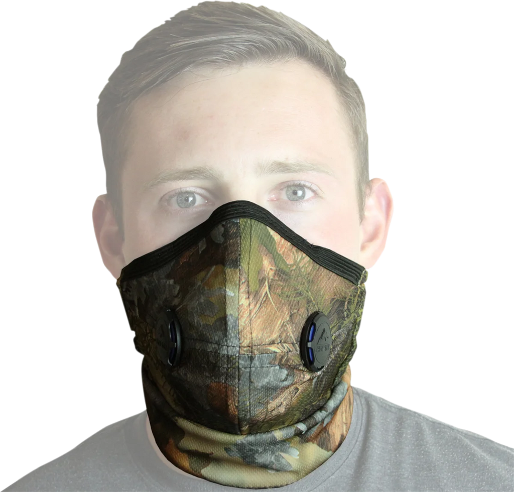 ATV-TEK Pro Series Rider Dust Mask - Camo - Standard PSRDMCAMO - Side View