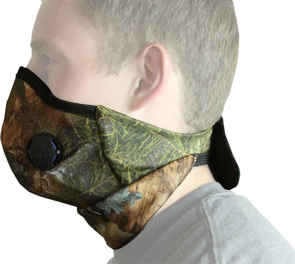 ATV-TEK Pro Series Rider Dust Mask - Camo - Standard PSRDMCAMO - Back View