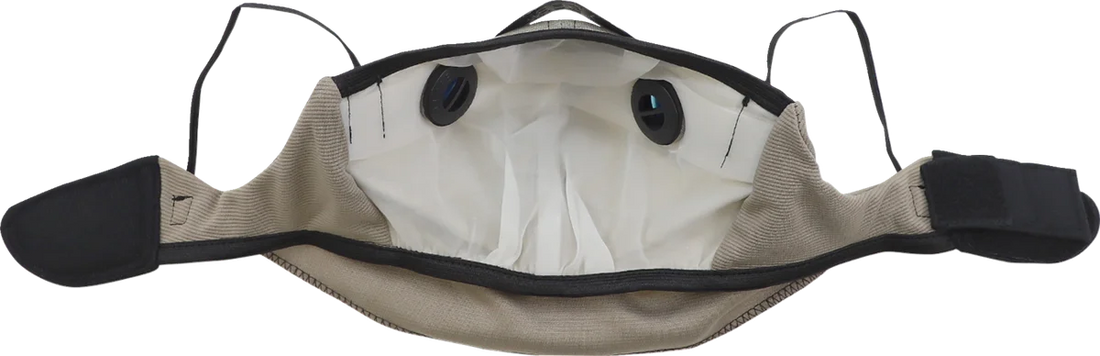 ATV-TEK Pro Series Rider Dust Mask - Tan - XL PSRDMXL - Side View