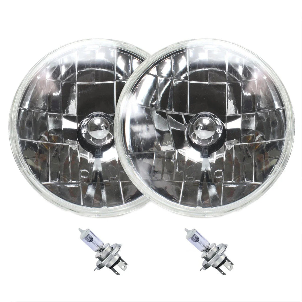 AUTO-LOC Snake-Eye 7 Inch Halogen Lens Assembly with H4 AUTLENA1ABS