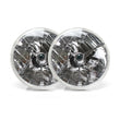 Load image into Gallery viewer, AUTO-LOC Tri-Bar Headlights Pair w/Replaceable Color Dots AUTLENB1AS