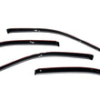 Load image into Gallery viewer, AVS 01-05 Honda Civic Ventvisor In-Channel Front &amp; Rear Window Deflectors 4pc - Smoke - Main Product View