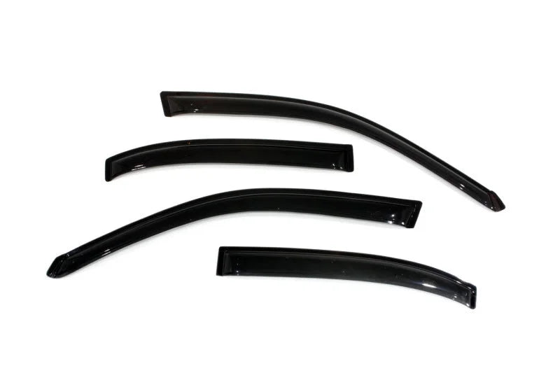 AVS 01-05 Honda Civic Ventvisor Outside Mount Window Deflectors 4pc - Smoke - Main Product View