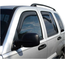 Load image into Gallery viewer, AVS 02-07 Jeep Liberty Ventvisor In-Channel Front &amp; Rear Window Deflectors 4pc - Smoke - Additional View 5
