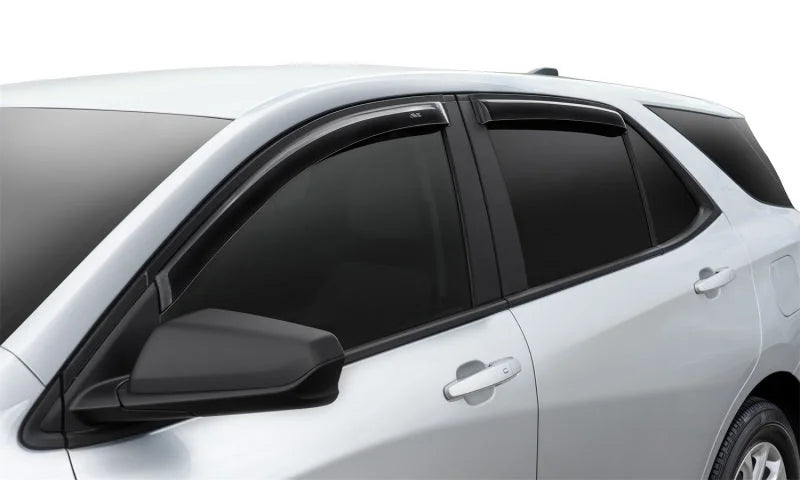 AVS 02-07 Jeep Liberty Ventvisor In-Channel Front & Rear Window Deflectors 4pc - Smoke - Additional View 6
