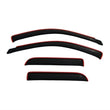 Load image into Gallery viewer, AVS 02-08 Dodge RAM 1500 Quad Cab Ventvisor In-Channel Front &amp; Rear Window Deflectors 4pc - Smoke - Side View