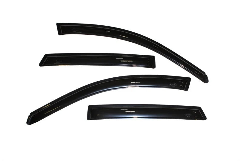 AVS 03-08 Pontiac Vibe Ventvisor Outside Mount Window Deflectors 4pc - Smoke - Main Product View