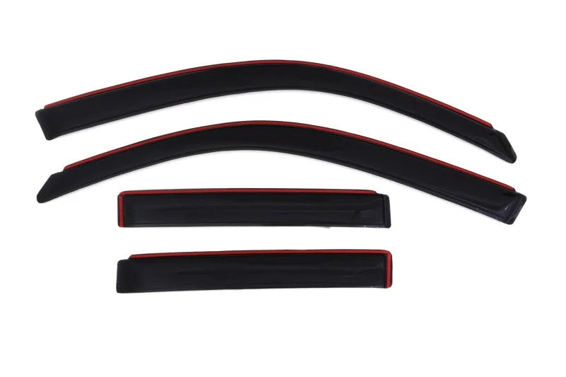 AVS 03-09 Toyota 4Runner Ventvisor In-Channel Front & Rear Window Deflectors 4pc - Smoke - Main Product View