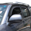 Load image into Gallery viewer, AVS 03-09 Toyota 4Runner Ventvisor In-Channel Front &amp; Rear Window Deflectors 4pc - Smoke - Back View