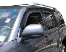 Load image into Gallery viewer, AVS 03-09 Toyota 4Runner Ventvisor In-Channel Front &amp; Rear Window Deflectors 4pc - Smoke - Back View