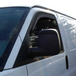 Load image into Gallery viewer, AVS 03-10 Chevy Kodiak Ventvisor In-Channel Window Deflectors 2pc - Smoke - Back View