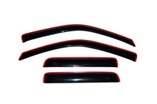 Load image into Gallery viewer, AVS 04-12 Chevy Colorado Crew Cab Ventvisor In-Channel Front &amp; Rear Window Deflectors 4pc - Smoke - Main Product View