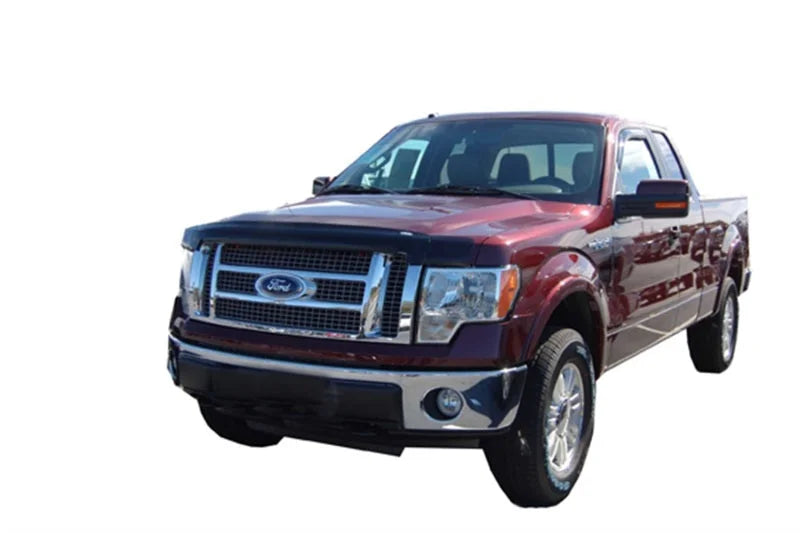 AVS 04-14 Ford F-150 Supercab Ventvisor In-Channel Window Deflectors 2pc - Smoke - Side View