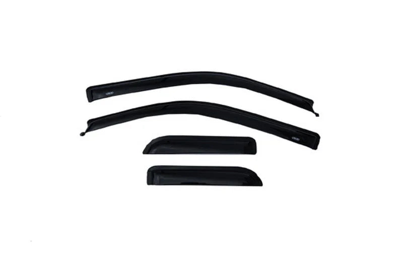 AVS 04-14 Ford F-150 Supercab Ventvisor Outside Mount Window Deflectors 4pc - Smoke - Main Product View