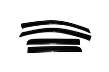 Load image into Gallery viewer, AVS 04-15 Nissan Titan Crew Cab Ventvisor Outside Mount Window Deflectors 4pc - Smoke - Side View