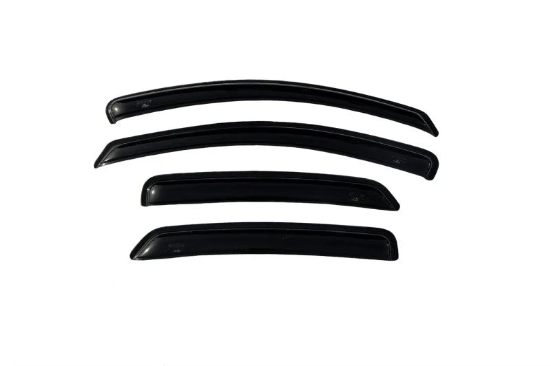 AVS 05-07 Ford Five Hundred Ventvisor Outside Mount Window Deflectors 4pc - Smoke - Main Product View