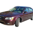 Load image into Gallery viewer, AVS 05-10 Hyundai Sonata (Old Body Style) Ventvisor Outside Mount Window Deflectors 4pc - Smoke - Detail View