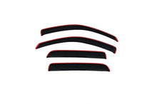 Load image into Gallery viewer, AVS 05-11 Dodge Dakota Quad Cab Ventvisor In-Channel Front &amp; Rear Window Deflectors 4pc - Smoke - Side View