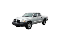 Load image into Gallery viewer, AVS 05-11 Dodge Dakota Quad Cab Ventvisor In-Channel Front &amp; Rear Window Deflectors 4pc - Smoke - Installation View