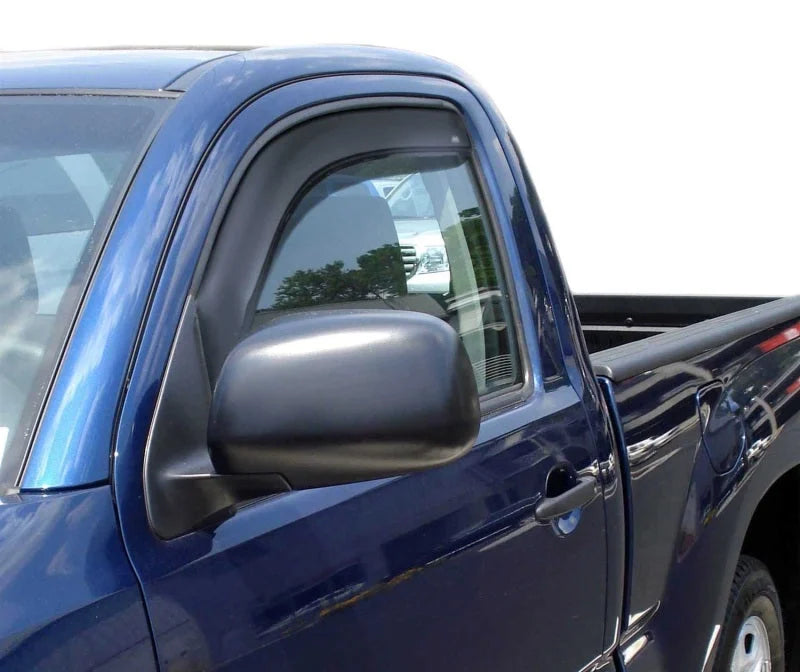AVS 05-15 Toyota Tacoma Access Cab Ventvisor In-Channel Window Deflectors 2pc - Smoke - Side View