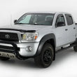 Load image into Gallery viewer, AVS 05-15 Toyota Tacoma Double Cab Ventvisor In-Channel Front &amp; Rear Window Deflectors 4pc - Smoke - Installation View