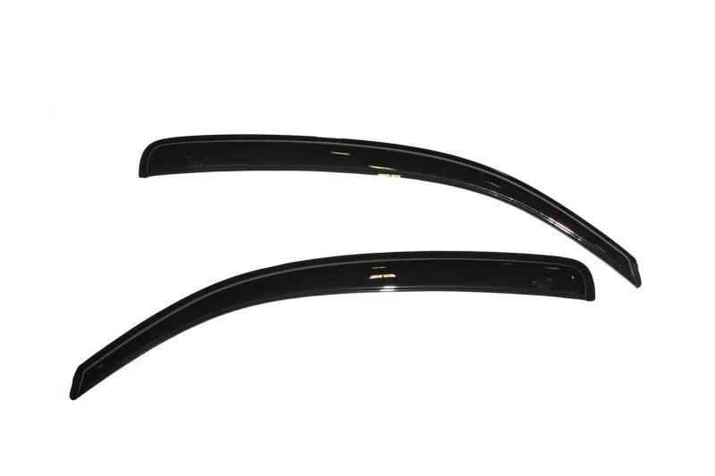 AVS 05-15 Toyota Tacoma Standard Cab Ventvisor Outside Mount Window Deflectors 2pc - Smoke - Side View