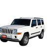 Load image into Gallery viewer, AVS 06-10 Jeep Commander Ventvisor Outside Mount Window Deflectors 4pc - Smoke - Main Product View
