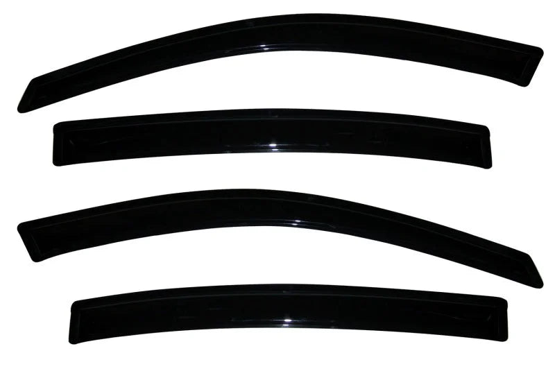 AVS 06-12 Buick Lucerne Ventvisor Outside Mount Window Deflectors 4pc - Smoke - Side View