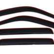 Load image into Gallery viewer, AVS 06-14 Honda Ridgeline Ventvisor In-Channel Front &amp; Rear Window Deflectors 4pc - Smoke - Side View