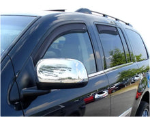 Load image into Gallery viewer, AVS 07-10 Chrysler Aspen Ventvisor In-Channel Front &amp; Rear Window Deflectors 4pc - Smoke - Additional View 6