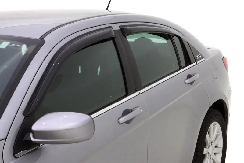 AVS 07-10 Chrysler Sebring Ventvisor Outside Mount Window Deflectors 4pc - Smoke - Main Product View