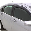 Load image into Gallery viewer, AVS 07-10 Chrysler Sebring Ventvisor Outside Mount Window Deflectors 4pc - Smoke - Back View