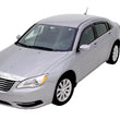 Load image into Gallery viewer, AVS 07-10 Chrysler Sebring Ventvisor Outside Mount Window Deflectors 4pc - Smoke - Installation View