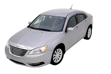 Load image into Gallery viewer, AVS 07-10 Chrysler Sebring Ventvisor Outside Mount Window Deflectors 4pc - Smoke - Installation View