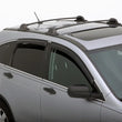 Load image into Gallery viewer, AVS 07-11 Honda CR-V Ventvisor Outside Mount Window Deflectors 4pc - Smoke - Side View