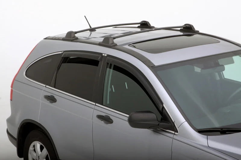 AVS 07-11 Honda CR-V Ventvisor Outside Mount Window Deflectors 4pc - Smoke - Side View