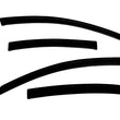 Load image into Gallery viewer, AVS 07-12 Nissan Sentra Ventvisor Outside Mount Window Deflectors 4pc - Smoke - Main Product View