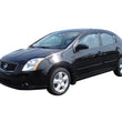 Load image into Gallery viewer, AVS 07-12 Nissan Sentra Ventvisor Outside Mount Window Deflectors 4pc - Smoke - Detail View
