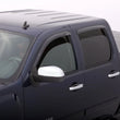 Load image into Gallery viewer, AVS 07-13 Chevy Avalanche Ventvisor Outside Mount Window Deflectors 4pc - Smoke - Side View