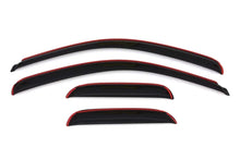 Load image into Gallery viewer, AVS 07-13 Chevy Silverado 1500 Ext. Cab Ventvisor Front &amp; Rear Window Deflectors 4pc - Smoke - Side View