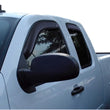 Load image into Gallery viewer, AVS 07-13 Chevy Silverado 1500 Ext. Cab Ventvisor Front &amp; Rear Window Deflectors 4pc - Smoke - Additional View 5