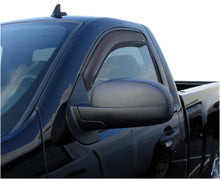 Load image into Gallery viewer, AVS 07-13 Chevy Silverado 1500 Standard Cab Ventvisor In-Channel Window Deflectors 2pc - Smoke - Back View